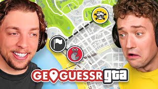 SLOGO VS CRAINER In GTA 5 GeoGuessr [upl. by Aciretal944]