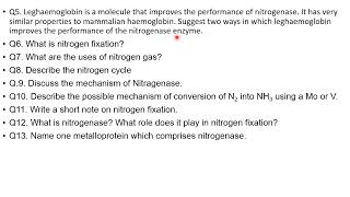 Revision 1 Nitrogen Fixation [upl. by Gleason]