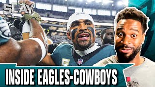 Darius Slay Cowboys tried to slap us in the face but Eagles said quotaint no damn wayquot [upl. by Tine]