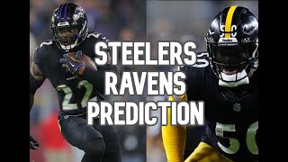 Steelers Vs Ravens Prediction [upl. by Courtney735]