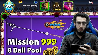 8 ball pool 999 Level Mission [upl. by Renferd]