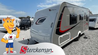 Caravane Sterckeman Graphite 480 CP [upl. by Ipoillak]