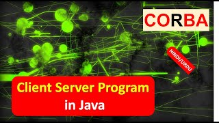 Corba Middleware Client Server Program Java NetBeans  Remote Method Invocation in Java HINDI URDU [upl. by Arber]