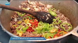 BG  Delícia Receita de arroz mexicano  10042018 [upl. by Marsha387]