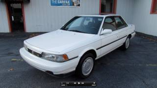 1990 Toyota Camry LE V6 Start Up Exhaust In Depth Tour and Test Drive [upl. by Janina]