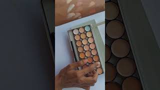 MARS CONTOUR PALETTE contour conceler foundation makeup tutorial viralvideo [upl. by Sukramal156]