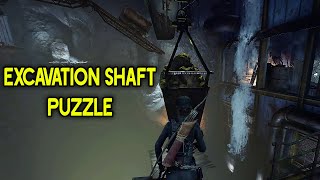 Rise of the Tomb Raider  Excavation Shaft Puzzle [upl. by Uolymme]