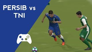 PS TNI vs PERSIB  Jadwal 2  Pes 17 [upl. by Mailli101]