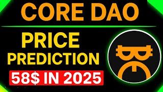 Core Dao Price Prediction in 2025 ✅ Core Coin Price Update  Core Coin New Update  Satoshi Core [upl. by Heiskell]