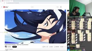 Weeb Link Forsen reacts to Vividred Operation Akane First Transformation [upl. by Hoyt]