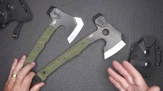 OKNIFE Otacle A1 Mini Hatchet Review [upl. by Eelirol]