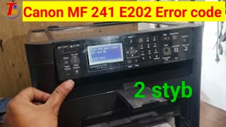 Canon mf241d printer error code E2020002 fix  how to fix error E2020002 mf24124448203010 [upl. by Dragon123]