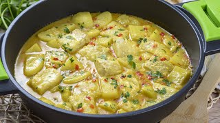 Patatas con bacalao un guiso tradicional con todo el sabor [upl. by Moritz]