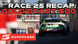 Race 25 Recap  Boost Mobile Gold Coast 500  Supercars 2023 [upl. by Afas]