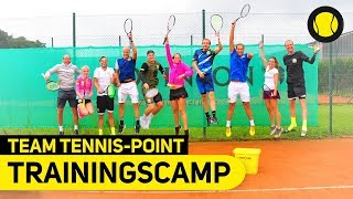 Team TennisPoint im Robinson Trainingscamp  Impressionen  TennisPoint [upl. by Ahsiekan274]