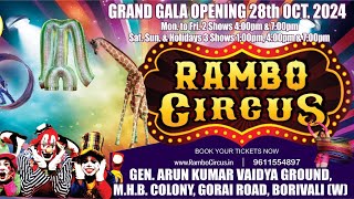 Rambo Circus MHB colony Borivali W [upl. by Laurice43]