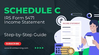 Schedule C Income Statement  IRS Form 5471 [upl. by Baird653]