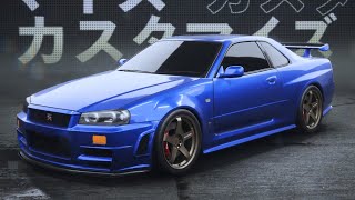 Need for Speed Unbound 日産スカイラインR34GTR編 [upl. by Aihsemot]