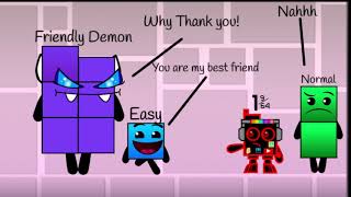 Difficulty Blocks Band TenThousandths 9 Friends with a demon [upl. by Yellah417]