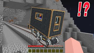 【めしクラ】トロッコよりも早い？！実際に走る鉄道完成！！ 30食目【マイクラ農業MOD】 [upl. by Mayman]