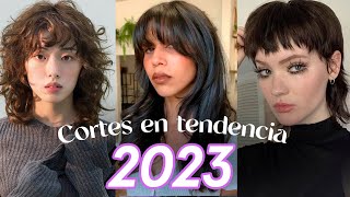 TENDENCIAS EN CORTES Y ESTILOS 2023 🔥🔝CABELLO [upl. by Odawa]