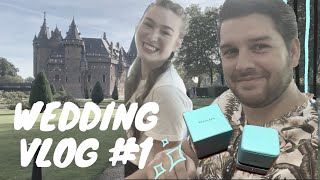 WEDDING VLOG 1  In ondertrouw trouwringen amp weddingplanner [upl. by Presley810]