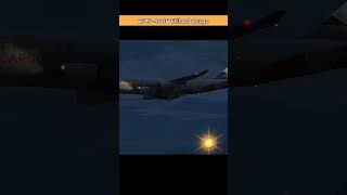 Majestic Night Landing of Etihad Cargo Boeing 747 aviation boeing747 shorts [upl. by Steen]