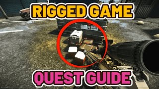 Rigged Game Quest Guide  Shoreline  Escape from Tarkov escapefromtarkov tarkov [upl. by Queen415]