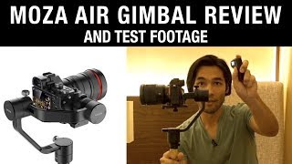 Moza Air Gimbal Review  Test Footage [upl. by Aniroz]