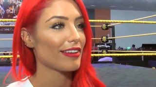 Eva Marie Interview On hosting WWE Hall of Fame fancying Roman Reigns Brock Lesnar [upl. by Bowlds]