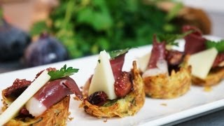 Recette apéritif de Noël  Croustillant de Canard Brebis amp Figues [upl. by Floridia611]