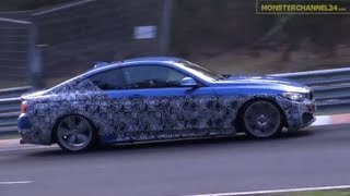 Prototype 2014 BMW M435i Coupé testing on the Nürburgring Nordschleife [upl. by Mellins]