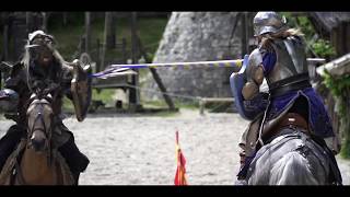 La Légende des Chevaliers Provins Spectacle Equestre [upl. by Anerehs]