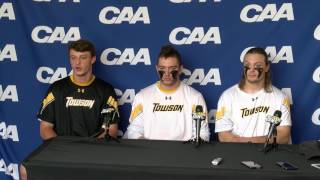 Post Game Comments Following Towson Mens Lacrosses Win Over UMass [upl. by Puff]