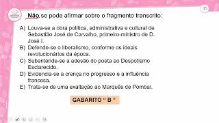 662  REVISÃƒO E CORREÃ‡ÃƒO  ARCADISMO EM PORTUGAL  PORTUGUÃŠS  1Âº ANO EM  AULA 6622024 [upl. by Cassil915]