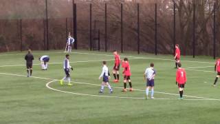 Hampshire v Kent County Football U15s  14 Jan 2017 [upl. by Irec]