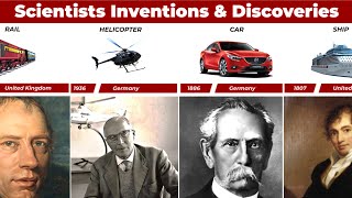 Inventions And Their Inventors  History Of Inventions Inventors Years amp Country Of Origin [upl. by Merriott]