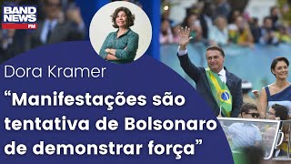 Dora Kramer no 7 de setembro quotBolsonaro agride lei eleitoral” [upl. by Ajdan952]