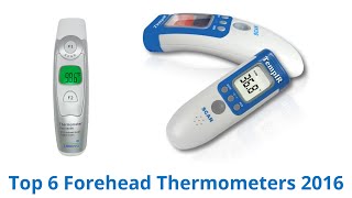 6 Best Forehead Thermometers 2016 [upl. by Acimad458]