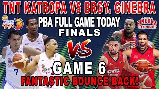 BRGY GINEBRA vs TNT Game 6 Finals PBA Live Full Game Today MOA Arena  2K24 [upl. by Nimesay23]