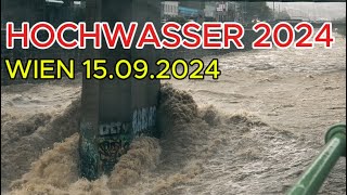 HOCHWASSER 2024  Naturgewalt trifft Wien [upl. by Aihsemaj]