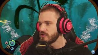 Pewdiepie gets scared by fish in subnautica [upl. by Anitsirc908]