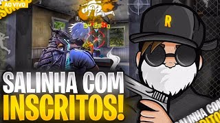 🖥️ LIVE ON 🖥️ 4V4 COM CHAT ❤️ SALINHA COM INSCRITOS ❤️ 🔥 TROPA DO REGRESSO TA ON 🔥 liveon 4k [upl. by Einomrah]