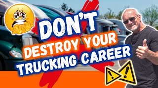 Truck Driver Violations that will DESTROY your Trucking Career [upl. by Miharbi69]