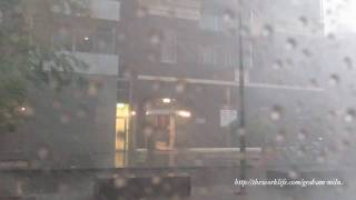 Spectacular Hail Storm Melbourne Australia [upl. by Enirehtak327]