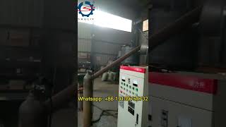 Sawdust charcaol making machine  Carbonization furnace for carbonizing rice husk coconut shell [upl. by Egiap367]