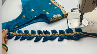 आकर्षक और सुंदर ब्लाउज डिजाइन  beautiful blouse design cutting and stitching [upl. by Marcela422]