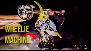 Learning To Wheelie Using A Wheelie Machine [upl. by Bissell]