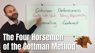 The Four Horsemen of the Gottman Method [upl. by Ailem]