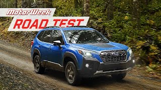 2022 Subaru Forester Wilderness  MotorWeek Road Test [upl. by Eidnarb]